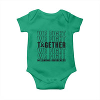 Melanoma Support Warrior Baby Onesie We Fight Together