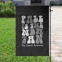 Skin Cancer Warrior Garden Flag Pale Is The New Tan