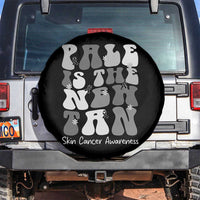 Skin Cancer Warrior Spare Tire Cover Pale Is The New Tan