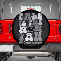 Skin Cancer Warrior Spare Tire Cover Pale Is The New Tan