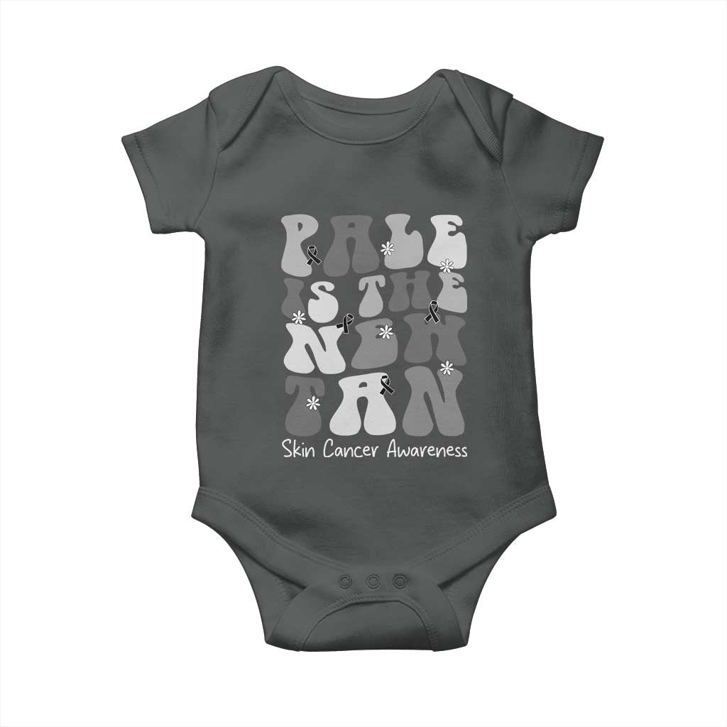 Skin Cancer Warrior Baby Onesie Pale Is The New Tan