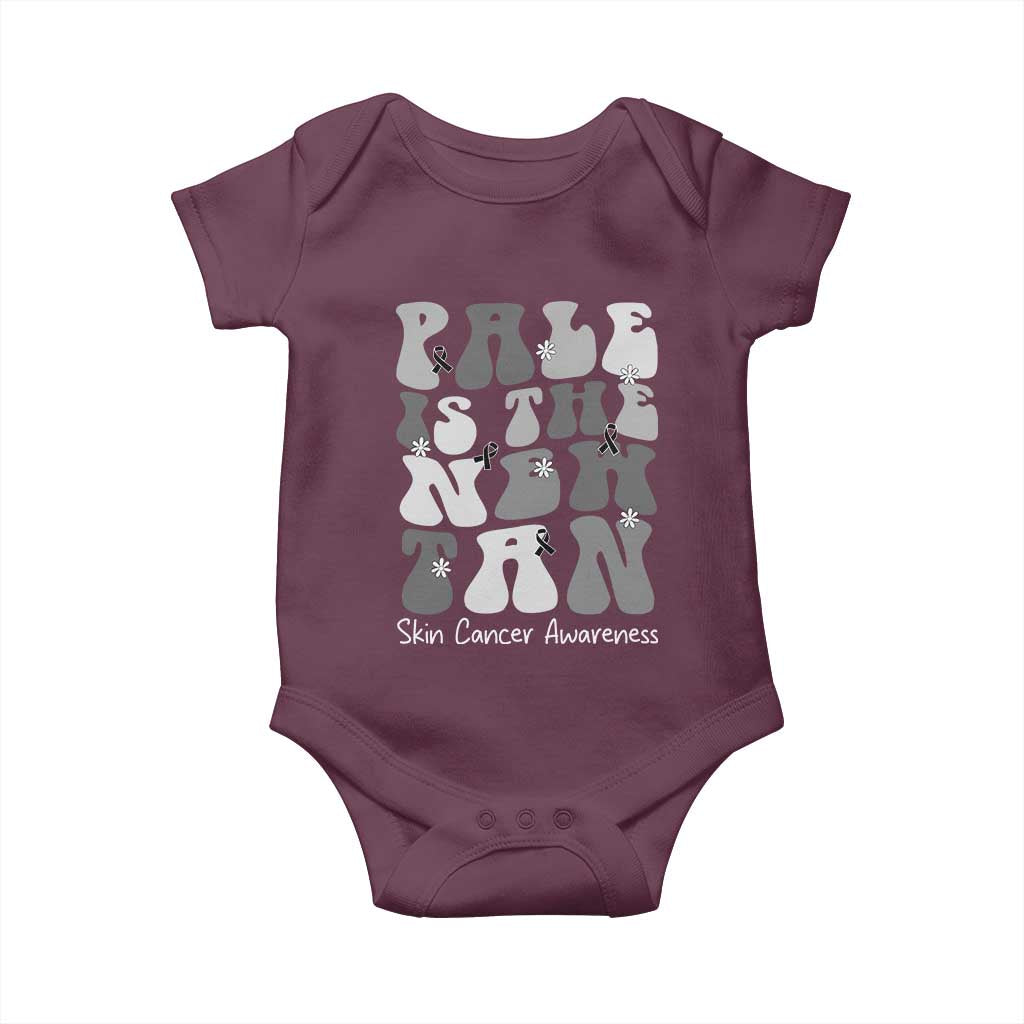 Skin Cancer Warrior Baby Onesie Pale Is The New Tan