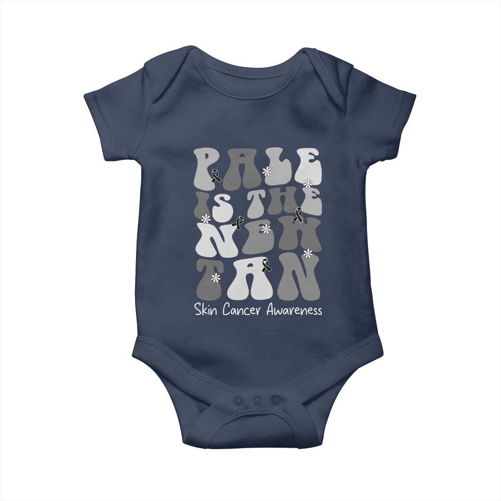 Skin Cancer Warrior Baby Onesie Pale Is The New Tan