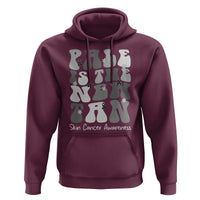 Skin Cancer Warrior Hoodie Pale Is The New Tan