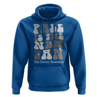 Skin Cancer Warrior Hoodie Pale Is The New Tan