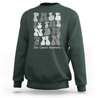 Skin Cancer Warrior Sweatshirt Pale Is The New Tan