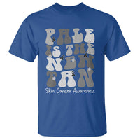 Skin Cancer Warrior T Shirt Pale Is The New Tan