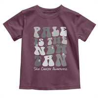 Skin Cancer Warrior Toddler T Shirt Pale Is The New Tan