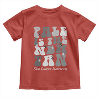 Skin Cancer Warrior Toddler T Shirt Pale Is The New Tan