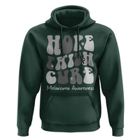 Faith Hope Cure Melanoma Awareness Hoodie Skin Cancer Fighter