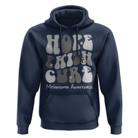 Faith Hope Cure Melanoma Awareness Hoodie Skin Cancer Fighter