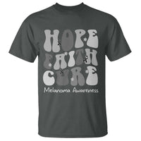 Faith Hope Cure Melanoma Awareness T Shirt Skin Cancer Fighter