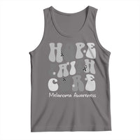 Faith Hope Cure Melanoma Awareness Tank Top Skin Cancer Fighter