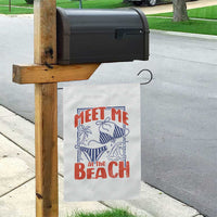 Meet Me At The Beach Garden Flag Summer Girls Trip Bikini Lover Gift