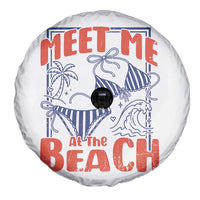 Meet Me At The Beach Spare Tire Cover Summer Girls Trip Bikini Lover Gift