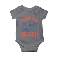 Meet Me At The Beach Baby Onesie Summer Girls Trip Bikini Lover Gift