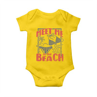 Meet Me At The Beach Baby Onesie Summer Girls Trip Bikini Lover Gift