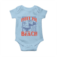 Meet Me At The Beach Baby Onesie Summer Girls Trip Bikini Lover Gift