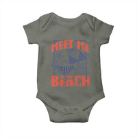 Meet Me At The Beach Baby Onesie Summer Girls Trip Bikini Lover Gift