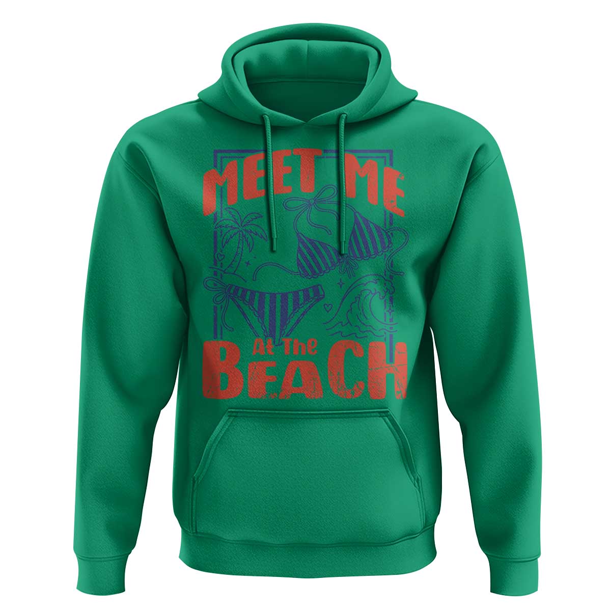 Meet Me At The Beach Hoodie Summer Girls Trip Bikini Lover Gift
