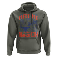 Meet Me At The Beach Hoodie Summer Girls Trip Bikini Lover Gift