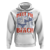 Meet Me At The Beach Hoodie Summer Girls Trip Bikini Lover Gift