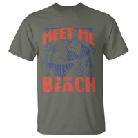 Meet Me At The Beach T Shirt Summer Girls Trip Bikini Lover Gift