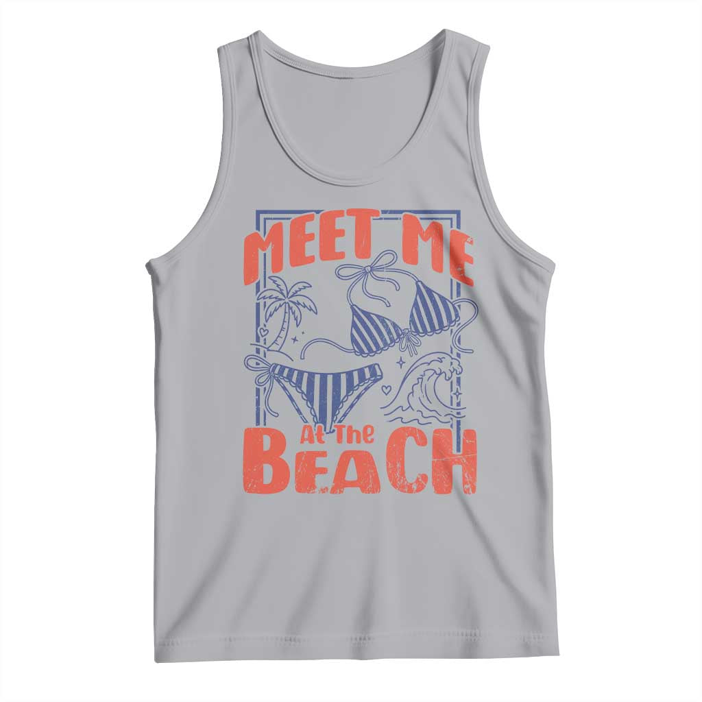Meet Me At The Beach Tank Top Summer Girls Trip Bikini Lover Gift