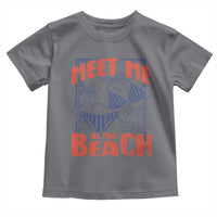Meet Me At The Beach Toddler T Shirt Summer Girls Trip Bikini Lover Gift