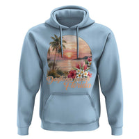 Daytona Beach Florida Hoodie Tropical Palm Tree Ocean Travel Gift