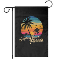 Vintage Daytona Beach Florida Garden Flag Summer Vacation Graphic