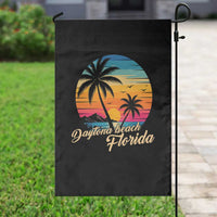 Vintage Daytona Beach Florida Garden Flag Summer Vacation Graphic