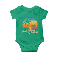 Vintage Daytona Beach Florida Baby Onesie Summer Vacation Graphic