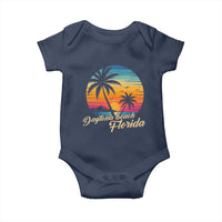 Vintage Daytona Beach Florida Baby Onesie Summer Vacation Graphic