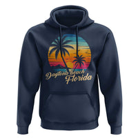 Vintage Daytona Beach Florida Hoodie Summer Vacation Graphic