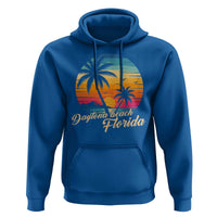 Vintage Daytona Beach Florida Hoodie Summer Vacation Graphic