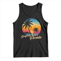 Vintage Daytona Beach Florida Tank Top Summer Vacation Graphic