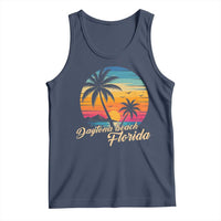 Vintage Daytona Beach Florida Tank Top Summer Vacation Graphic