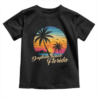 Vintage Daytona Beach Florida Toddler T Shirt Summer Vacation Graphic
