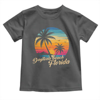Vintage Daytona Beach Florida Toddler T Shirt Summer Vacation Graphic
