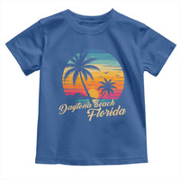 Vintage Daytona Beach Florida Toddler T Shirt Summer Vacation Graphic