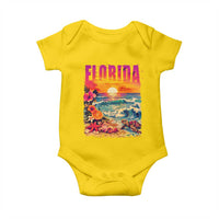 Retro Florida Beach Baby Onesie Summer Vacation Gift