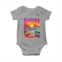 Retro Florida Beach Baby Onesie Summer Vacation Gift