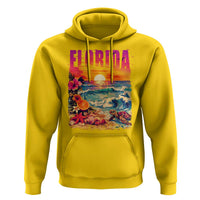 Retro Florida Beach Hoodie Summer Vacation Gift