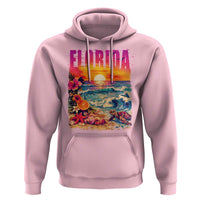 Retro Florida Beach Hoodie Summer Vacation Gift