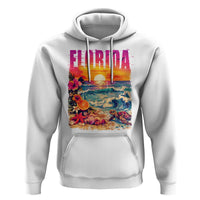 Retro Florida Beach Hoodie Summer Vacation Gift