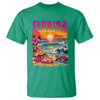 Retro Florida Beach T Shirt Summer Vacation Gift