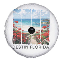 Destin Florida Spare Tire Cover Summer Travel Beach Vacation Gift