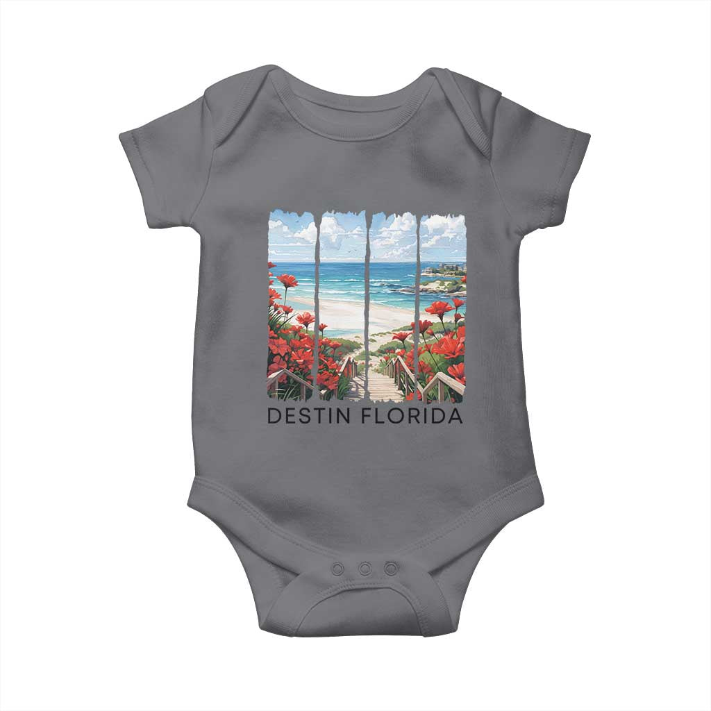 Destin Florida Baby Onesie Summer Travel Beach Vacation Gift