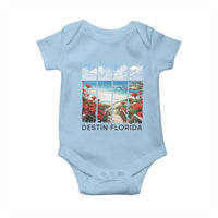 Destin Florida Baby Onesie Summer Travel Beach Vacation Gift